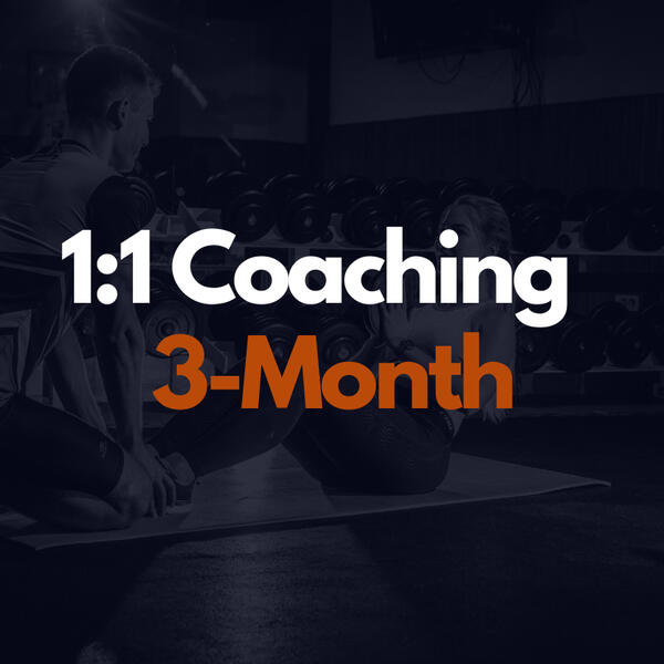 1:1 Coaching: 3-Month